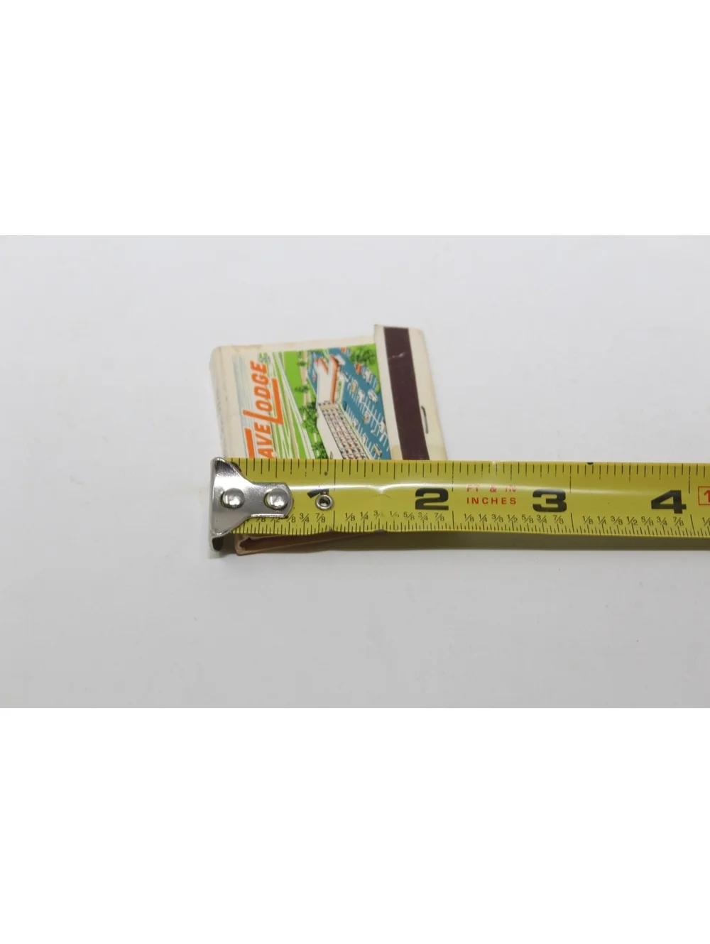 Vintage 60s Matchbook TraveLodge Memphis Airport Hotel Bomarito's Pete & Sam's